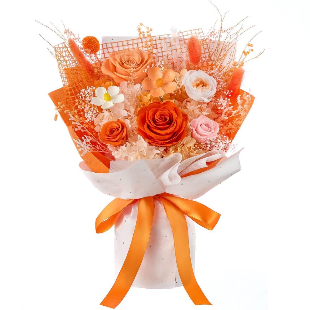 5933 Flowers for Delivery Prime, Forever Flowers Bouquet, Preserved Roses